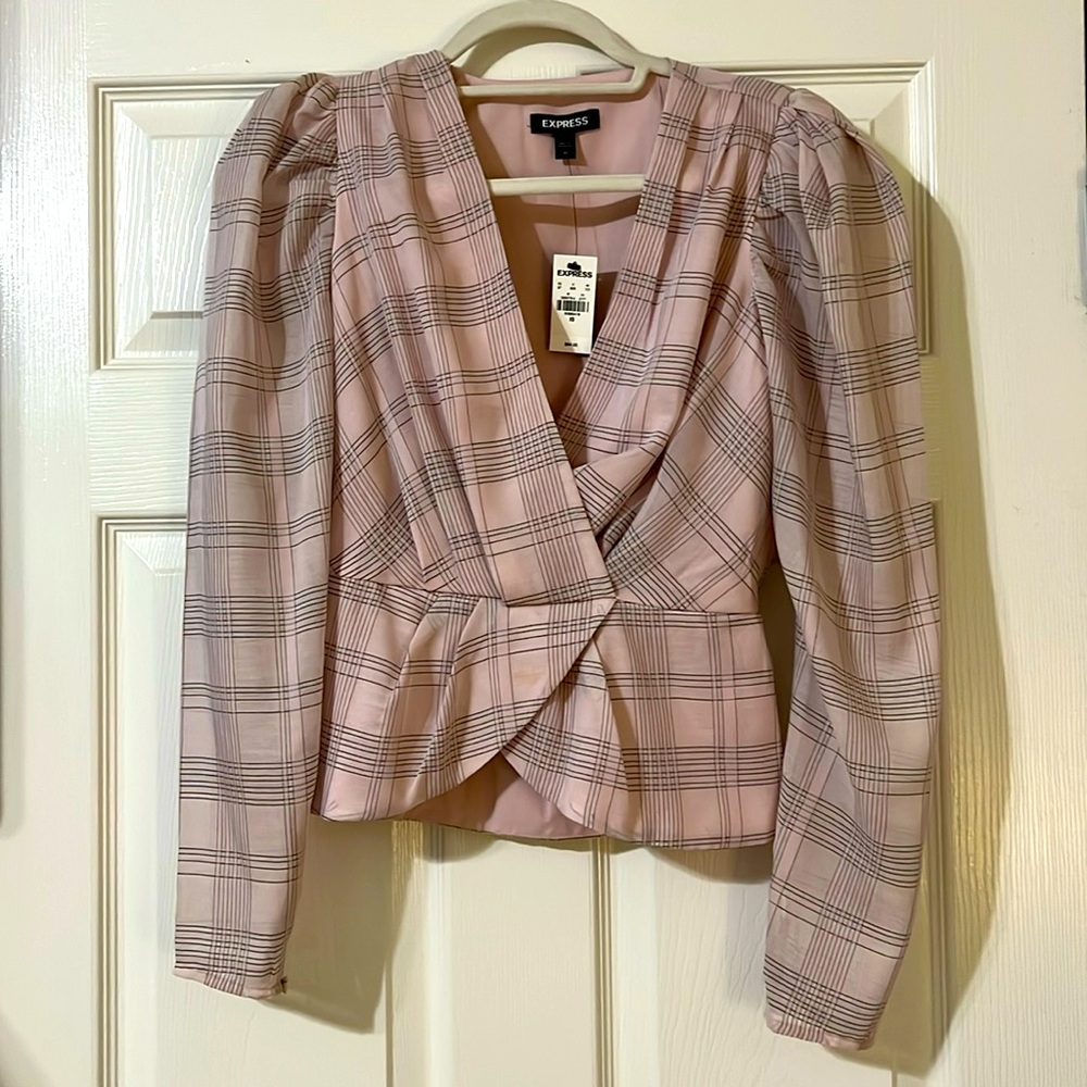 NWT: Express Peplum Top